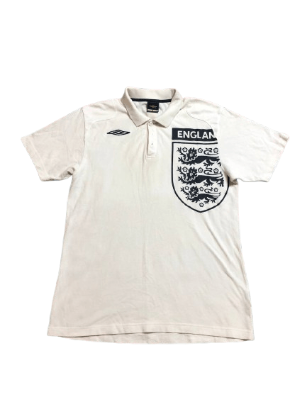 Umbro Vintage Umbro England Polo Size L Size US L / EU 52-54 / 3 - 1 Thumbnail