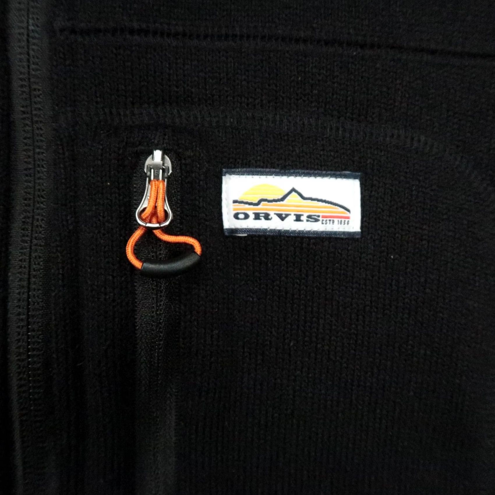 Orvis Orvis Jacket Mens Medium Black Fleece Full Zip Outdoorsport? Size US M / EU 48-50 / 2 - 4 Thumbnail