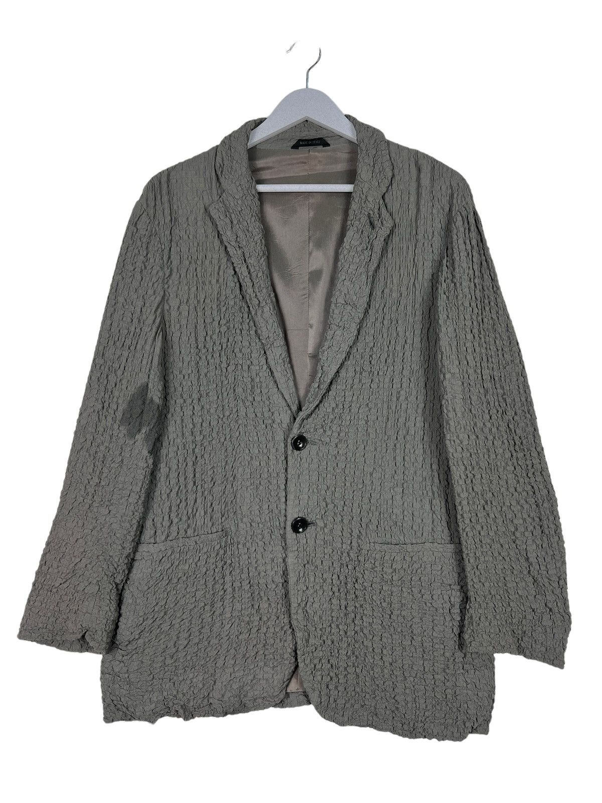 Giorgio Armani 🔥 GIORGIO ARMANI PLEATED BLAZER Size US M / EU 48-50 / 2 - 2 Thumbnail