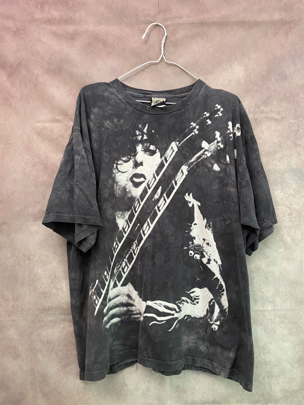 Band Tees Vintage Jimmy Page Led Zeppelin T-Shirt 2004 Size US XXL / EU 58 / 5 - 1 Thumbnail