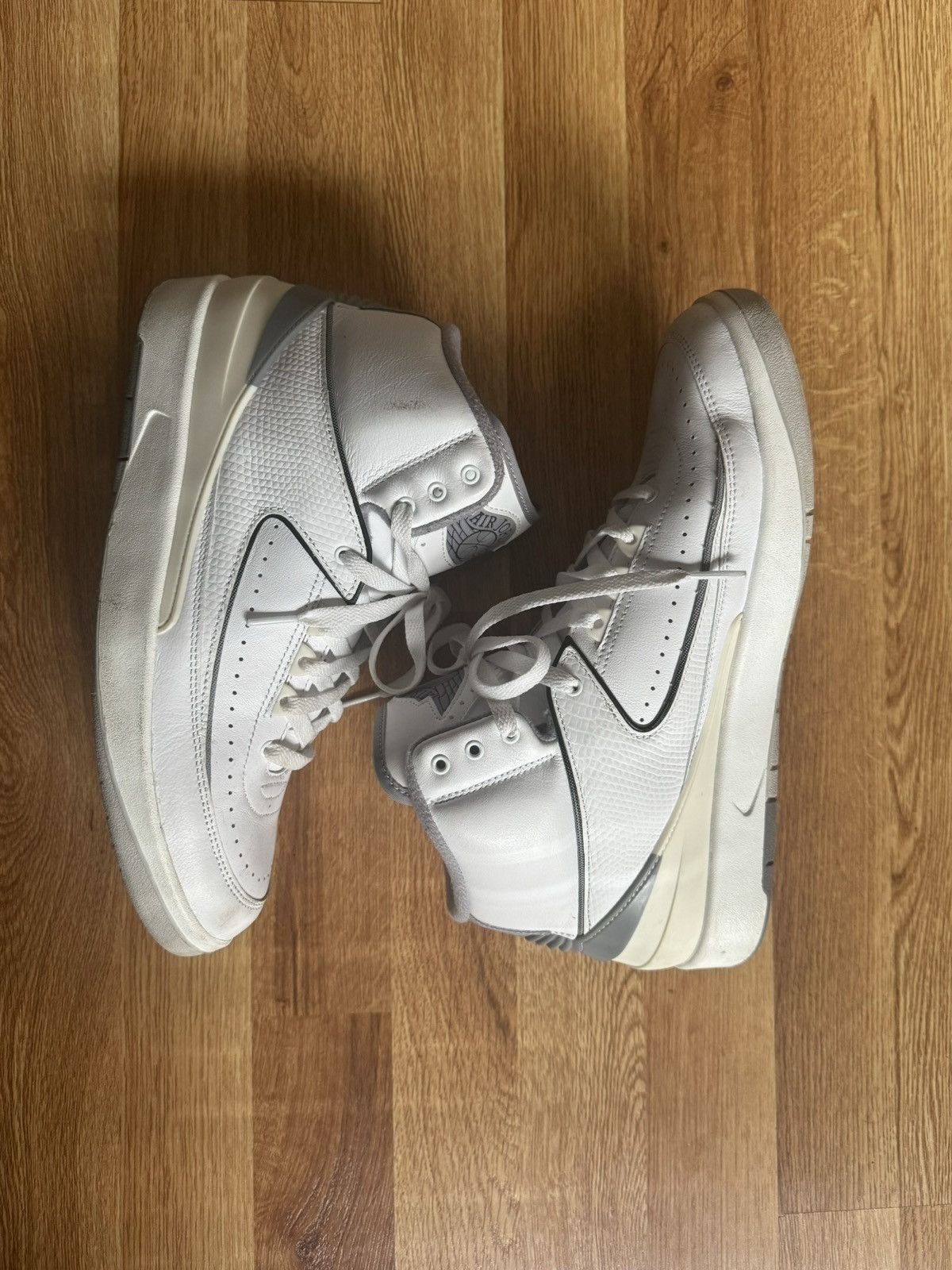 Jordan Brand × Vintage White jordan 2 high Size US 9.5 / EU 42-43 - 4 Thumbnail