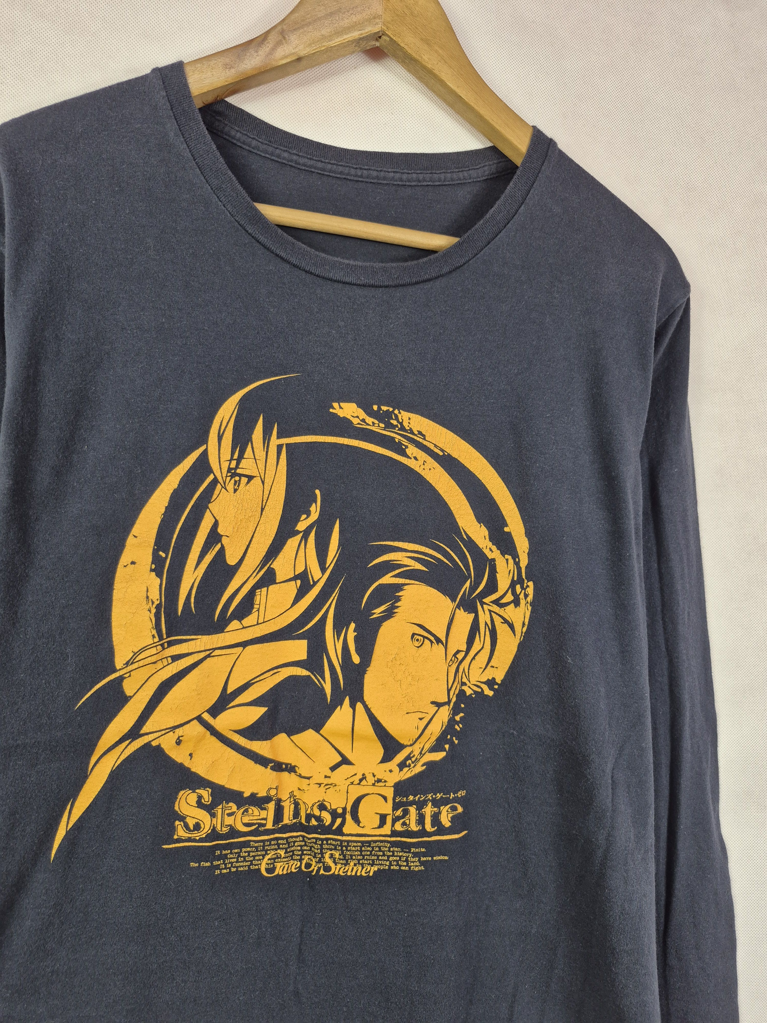 Anime 🔥 Steins Gate Japanese Cartoon Anime Tee Hentai Size US M / EU 48-50 / 2 - 2 Thumbnail