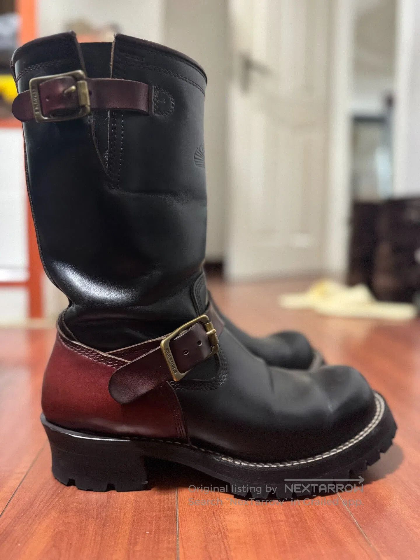 zerrows Zerrows Engineer Boots for Heavy Duty Use. Size US 8.5 / EU 41-42 - 4 Thumbnail