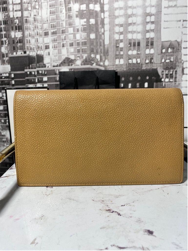 Chanel Authentic CHANEL CC Logo Caviar Long Bifold Wallet Size ONE SIZE - 8 Thumbnail