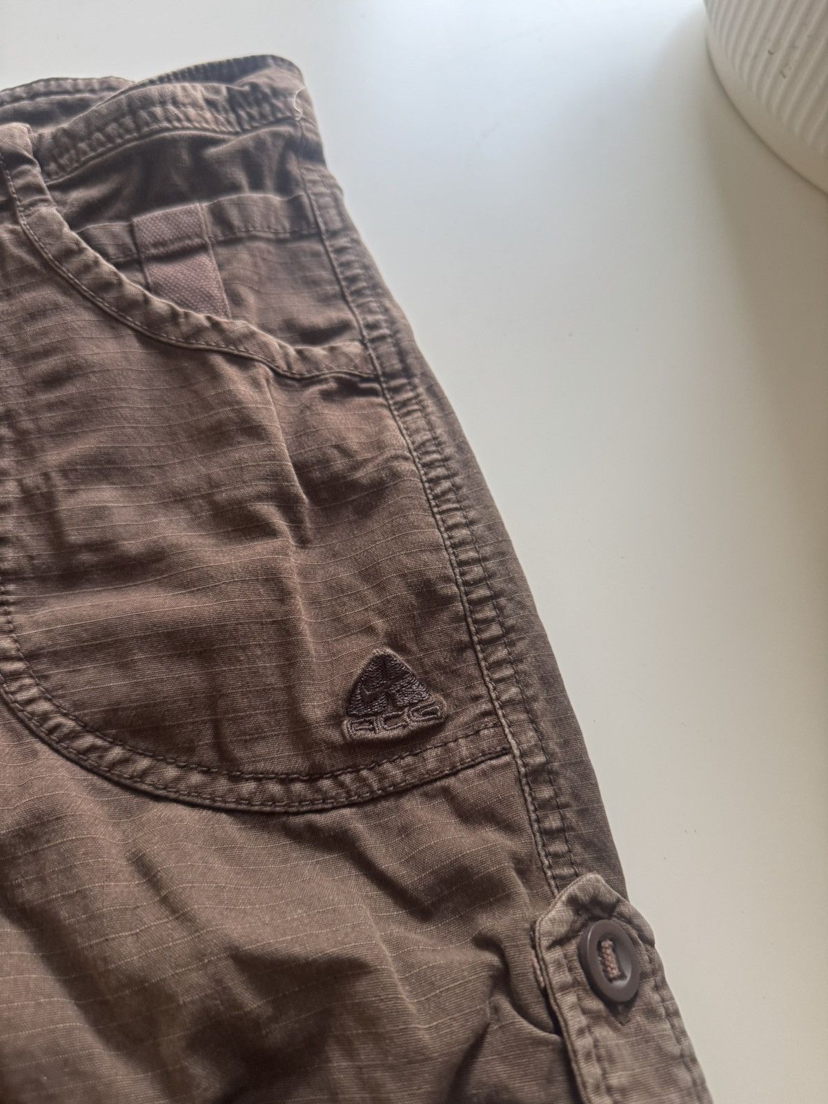 Nike ACG Brown Nike ACG Shorts Size 30" / US 8 / IT 44 - 2 Thumbnail