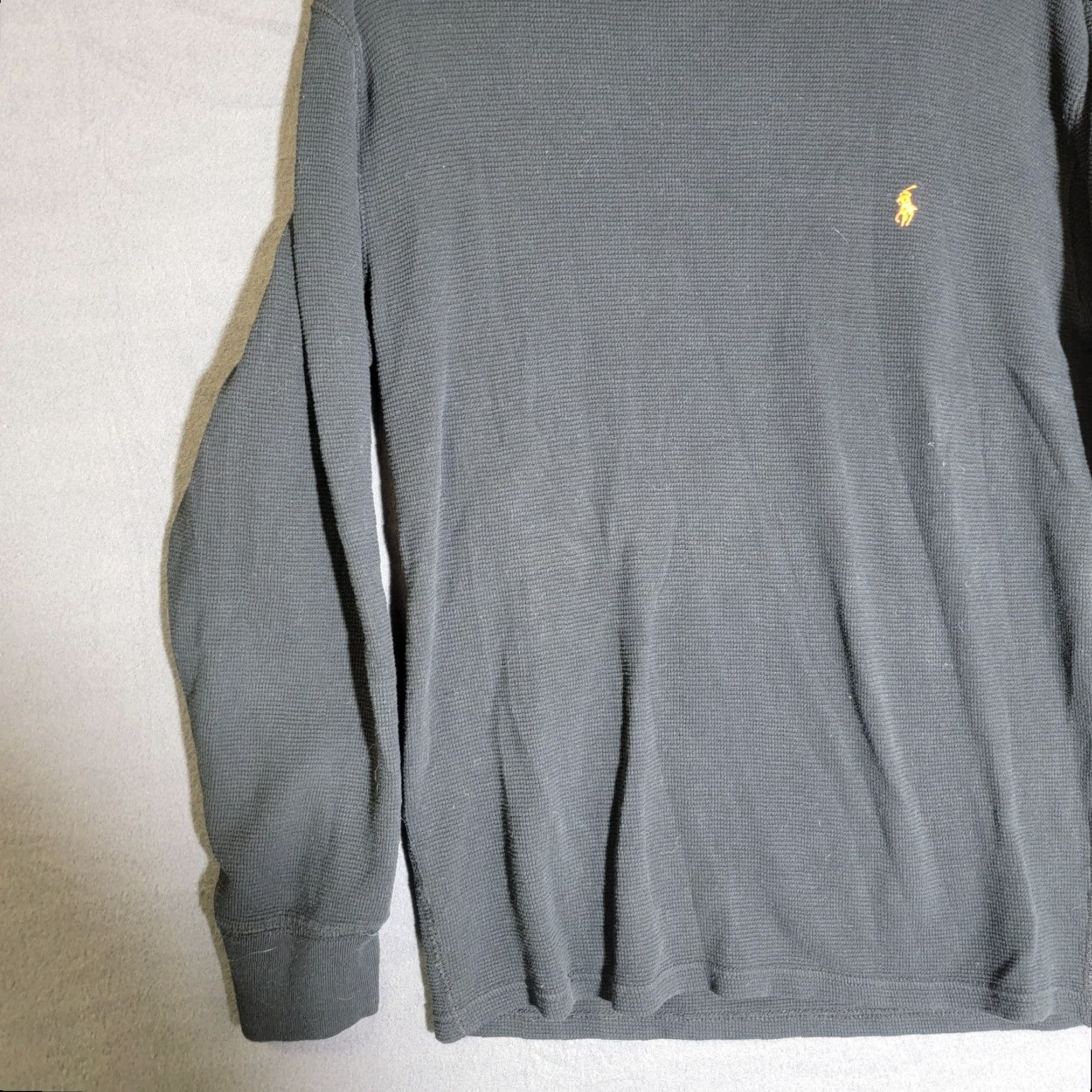 Polo Ralph Lauren POLO Ralph Lauren Sleepwear Mens Large Long Sleeve Pullover Shirt Black Thermal Size US L / EU 52-54 / 3 - 6 Thumbnail