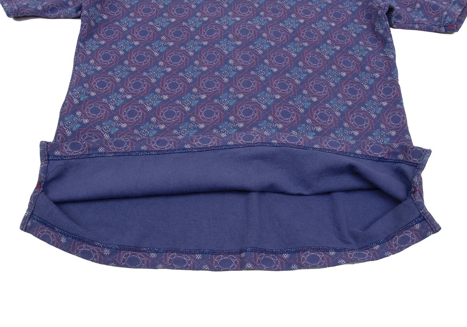Issey Miyake Graphic All-Over Print Polo Shirt in Purple and Others Size US M / EU 48-50 / 2 - 9 Thumbnail