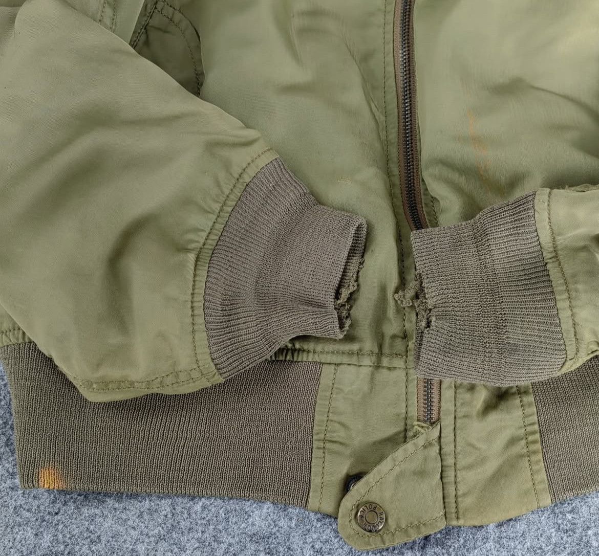 Tedman 2000s Tedman USA Airman Airforce L2B Military Bomber Jacket Size US L / EU 52-54 / 3 - 11 Thumbnail