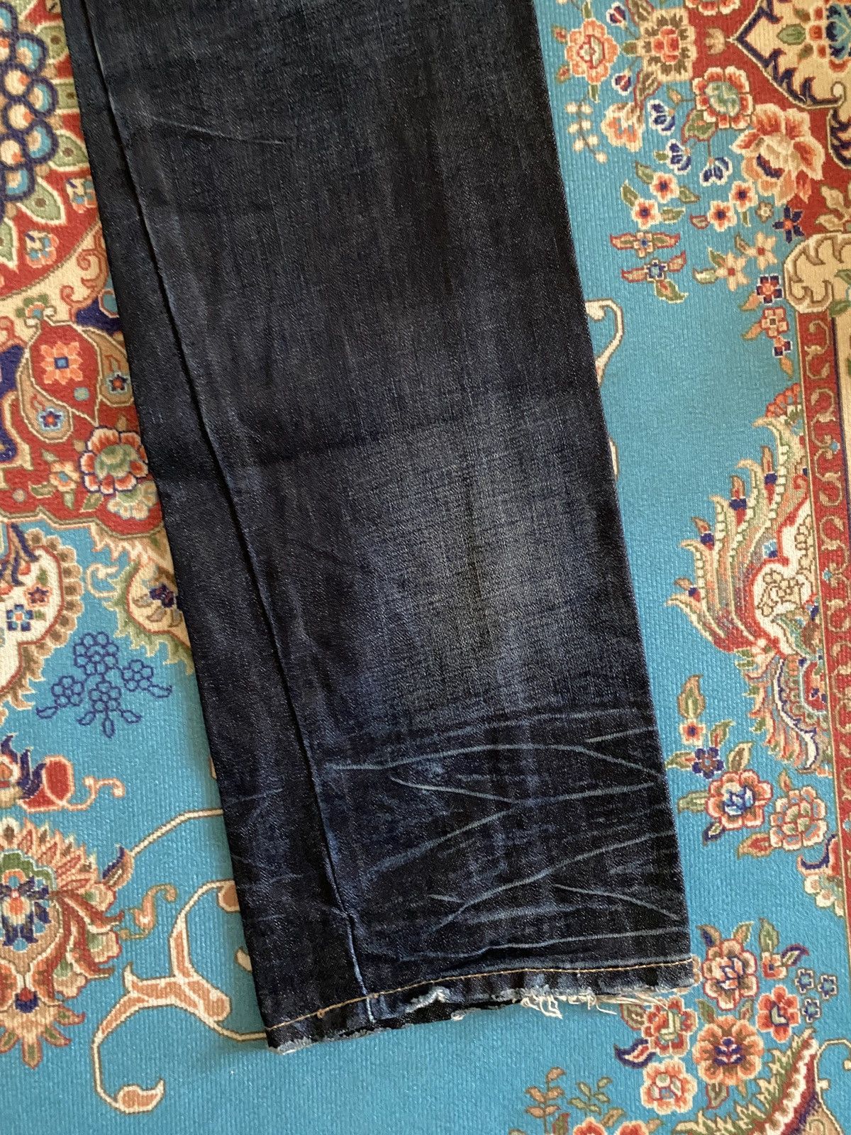 Japanese Brand Marithe Francois Girbaud Native Design Denim Size US 33 - 8 Thumbnail