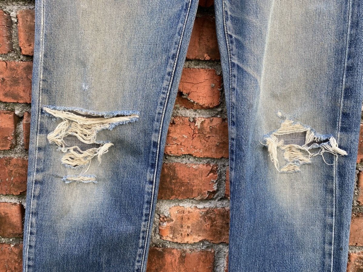 Levi's Vintage Clothing W30x31 Vintage levi's 503B redline distressed big E JAPAN Size US 30 / EU 46 - 4 Thumbnail
