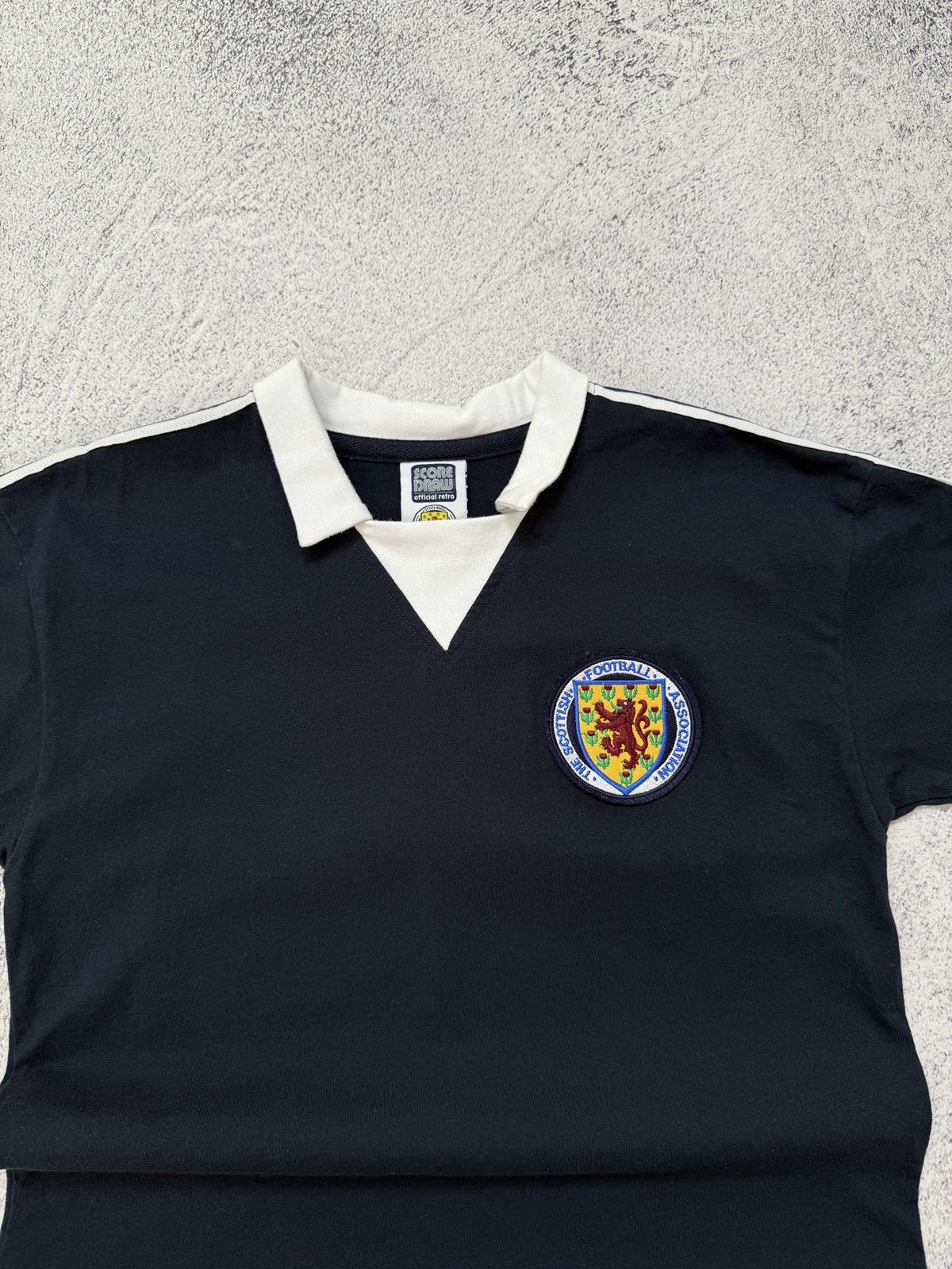 Other SCORE DRAW SCOTLAND HOME FOOTBALL SHIRT RETRO JERSEY 90s Size US M / EU 48-50 / 2 - 5 Thumbnail