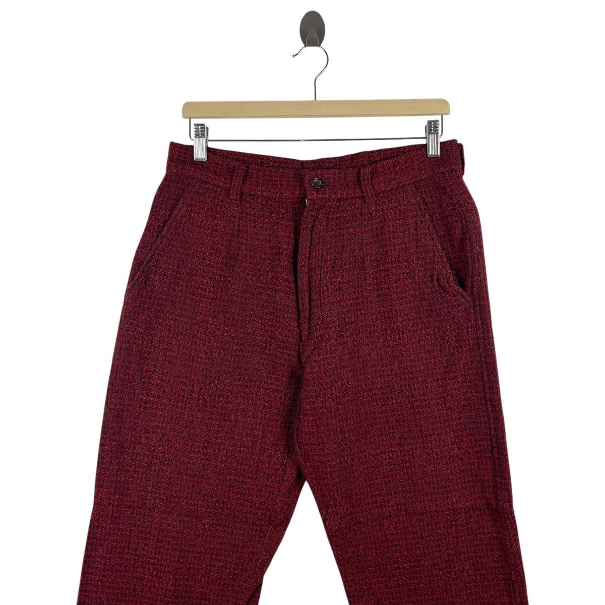 Comme des Garcons Homme × Vintage Vintage COMME des GARÇONS homme AD 2000 checked tweed pants Size US 32 / EU 48 - 2 Thumbnail