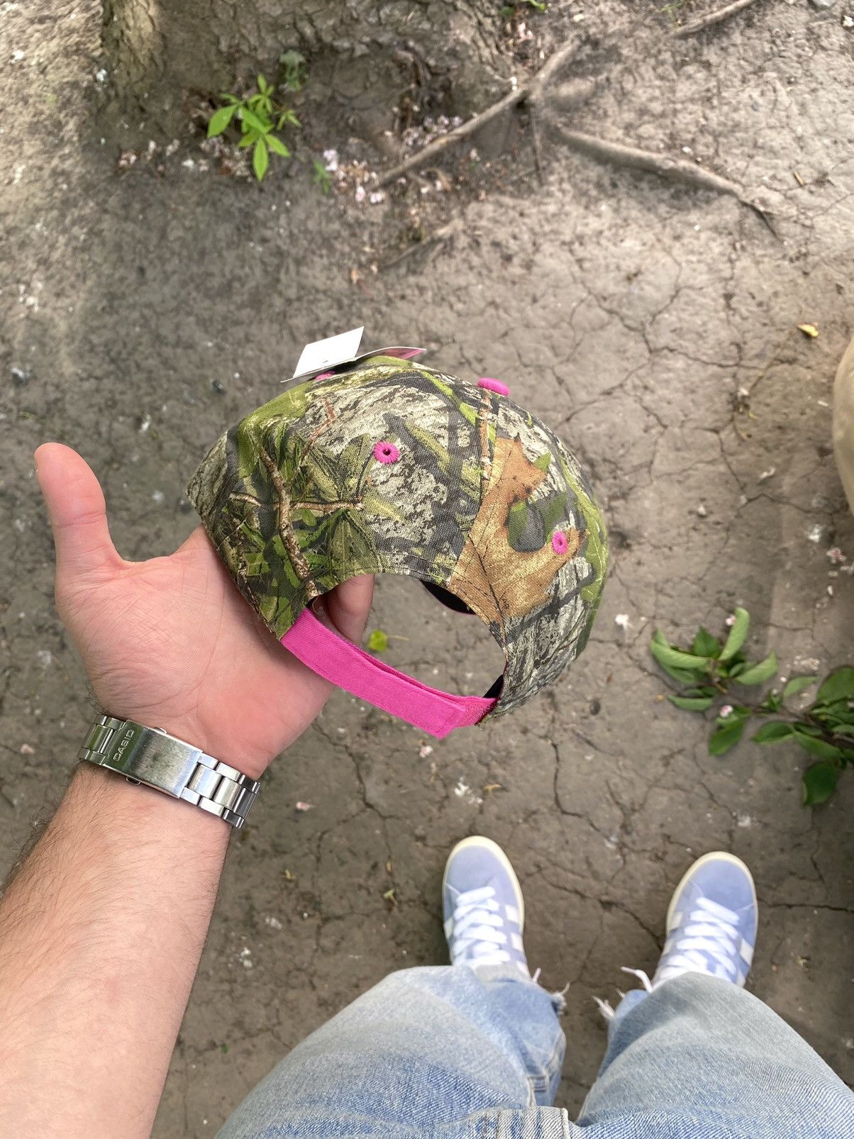 NASCAR × Realtree NASCAR Realtree Distressed Y2K Racing Hat Cap Size ONE SIZE - 4 Thumbnail