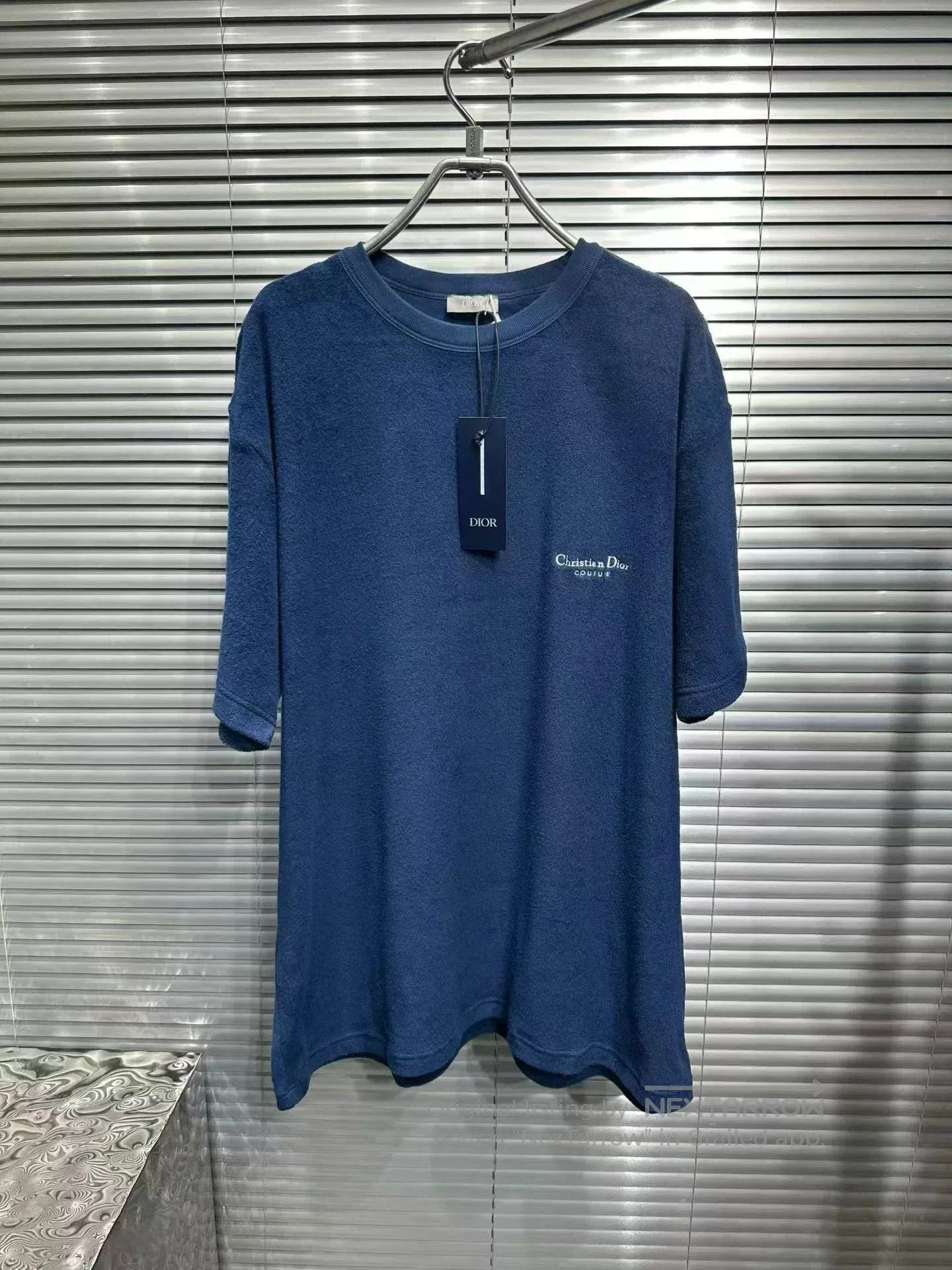 Dior Dior Navy Blue Short Sleeve T-Shirt. Size US XL / EU 56 / 4 - 1 Thumbnail