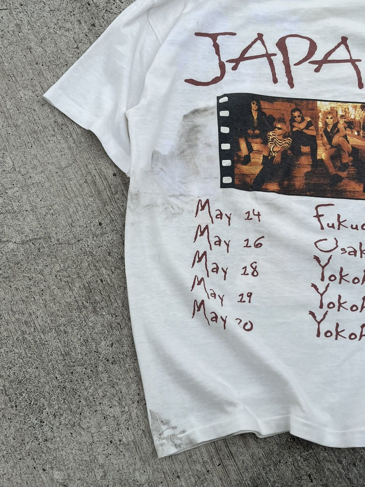 Band Tees × Bon Jovi × Vintage Vintage 90's Bon Jovi These Days Japan Tour Size US M / EU 48-50 / 2 - 13 Thumbnail