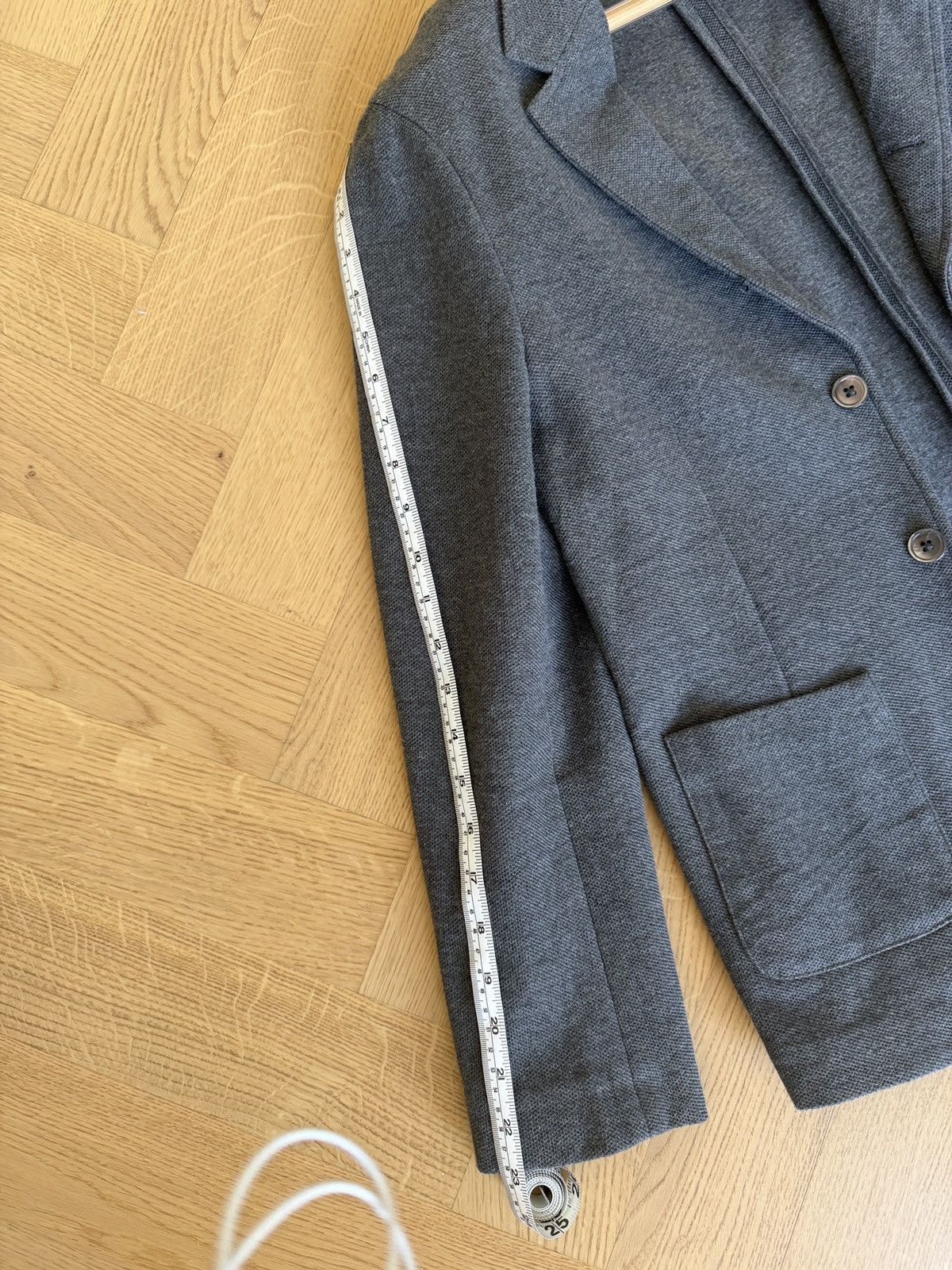 Thom Browne Thom Browne Jacket Blazer Size 2/S Grey Size 46S - 8 Thumbnail