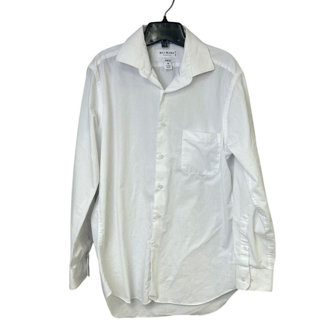 Bill Blass Bill Blass Essentials Mens Medium Collared Button Up Shirt Size US M / EU 48-50 / 2 - 1 Thumbnail