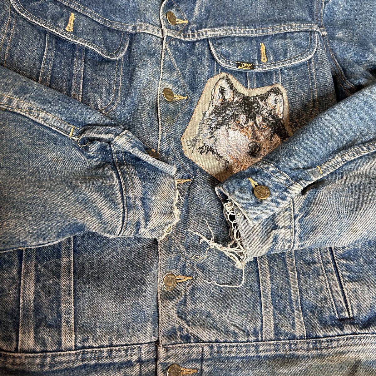 Lee Lee storm rider faded denim jacket Size US L / EU 52-54 / 3 - 7 Thumbnail