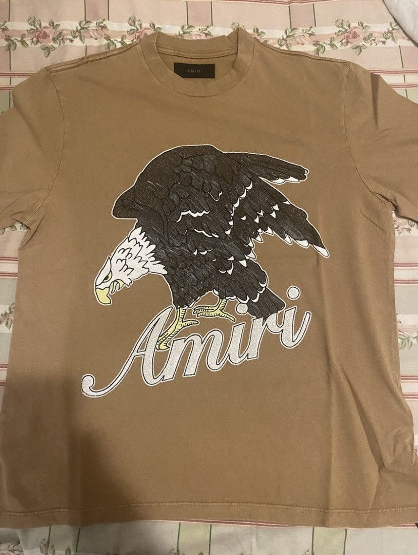 Amiri Amiri Chai Tea Eagle T-Shirt Size US M / EU 48-50 / 2 - 1 Thumbnail