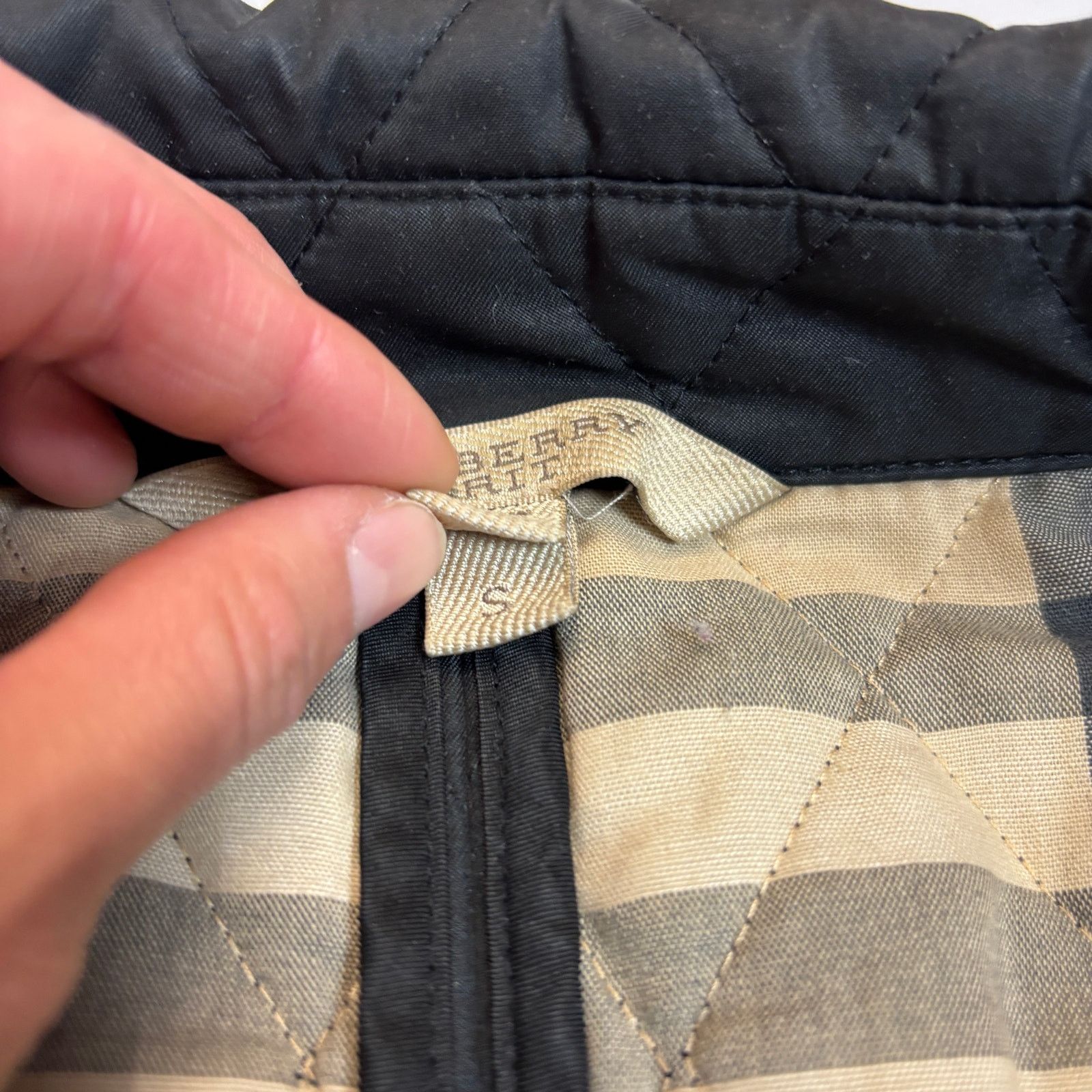 Burberry Burberry Brit Quilted Nova Check Button Jacket Women's Small Size S / US 4 / IT 40 - 6 Thumbnail