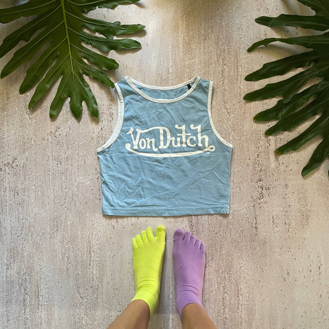 Vintage × Von Dutch VINTAGE Y2K VON DUTCH RARE BIG LOGO TANK TOP Size L / US 10 / IT 46 - 1 Thumbnail