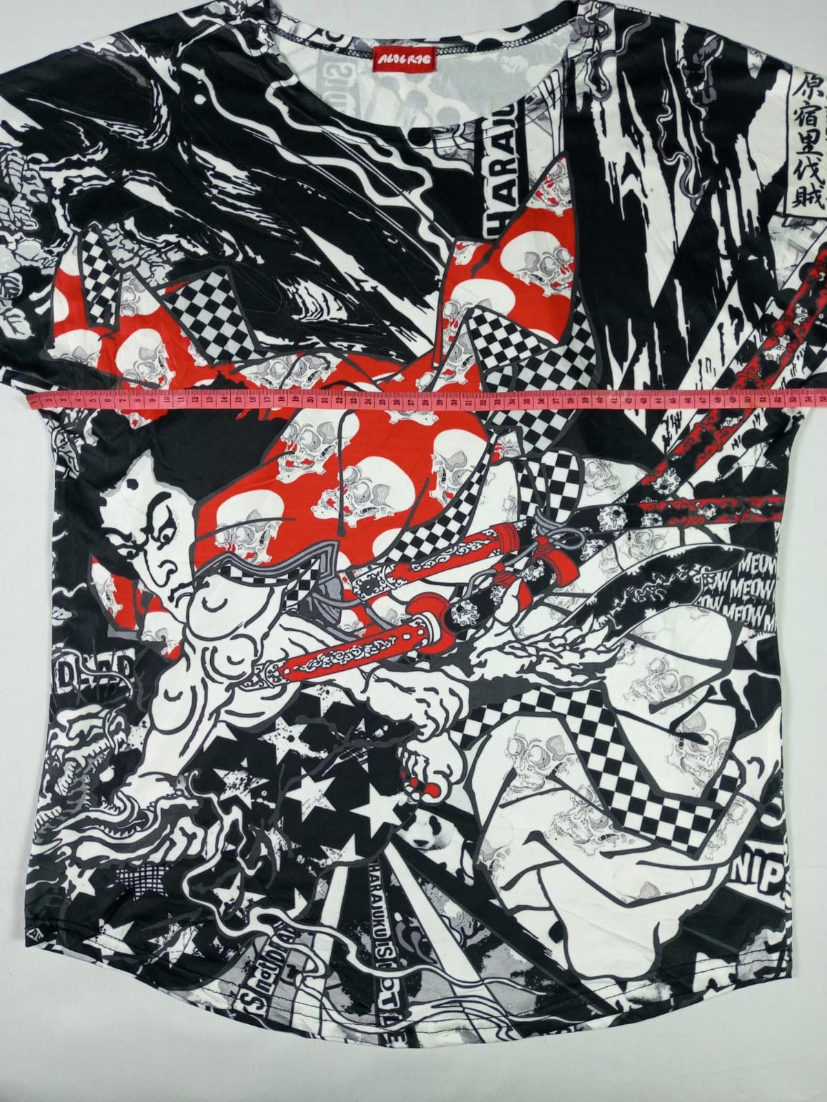 Japanese Brand × Seditionaries × Vintage VINTAGE ACDC RAG Samurai Harajuku Is Not Dead Full print Size XL / US 12-14 / IT 48-50 - 7 Thumbnail
