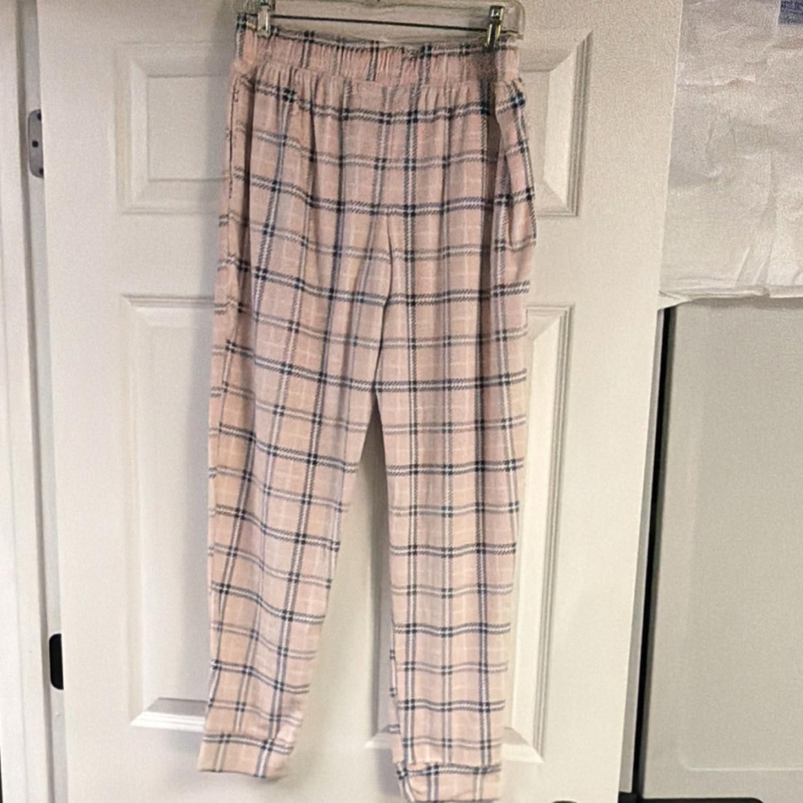 Other Women's Plaid Fleece Pajama Pants Size Large Size ONE SIZE - 2 Thumbnail
