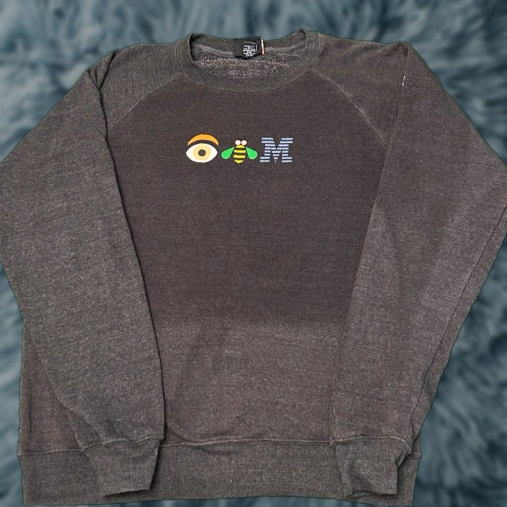 Logo 7 VINTAGE IBM Technology Logo VTG Crewneck Sweater Mens 2XL Gray 90s Tech Hip Hop USA Long Sleeve Pullover Size US XXL / EU 58 / 5 - 1 Thumbnail