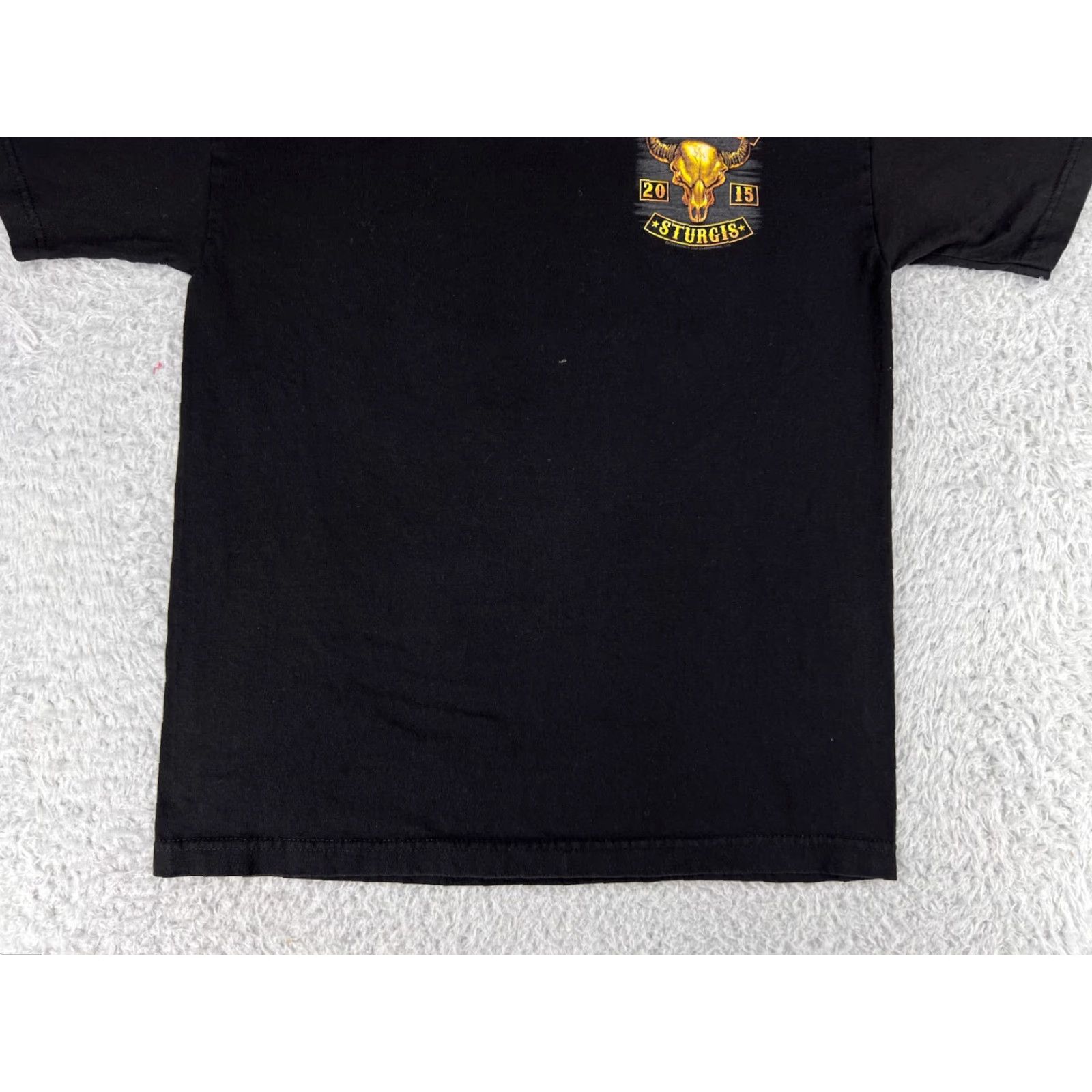 Vintage VINTAGE Sturgis Shirt Womens Medium Black Hills Rally Buffalo Chip Campground 2015 American Motorcycle Music T-Shirt Mens Womens Size M / US 6-8 / IT 42-44 - 5 Thumbnail