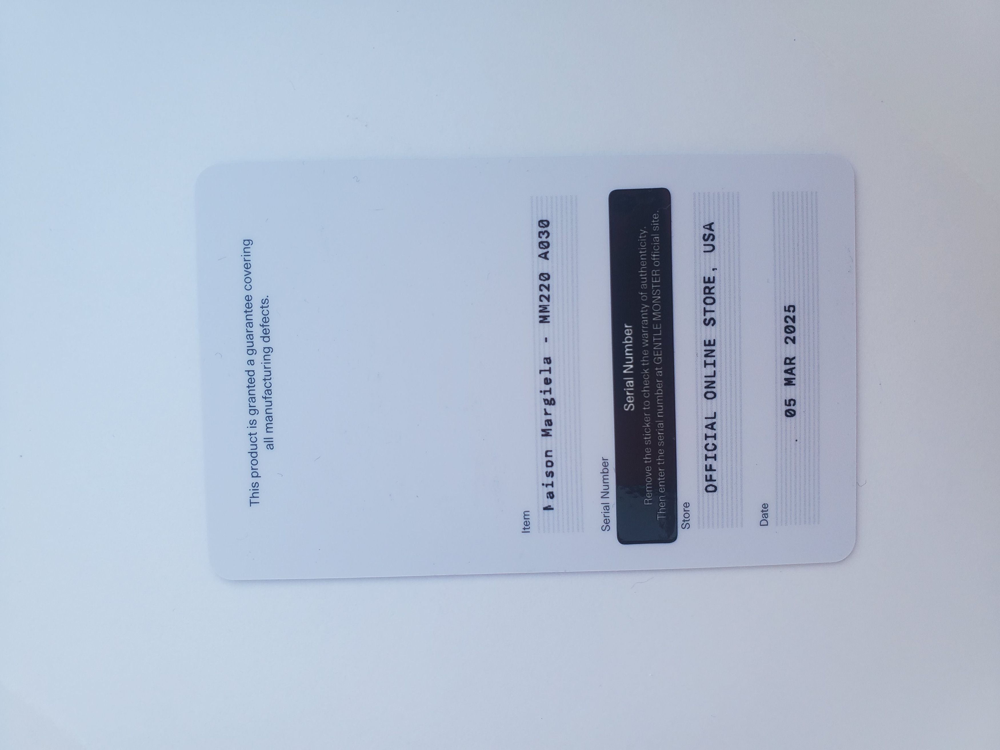 Gentle Monster × Maison Margiela MM220 A030 Size ONE SIZE - 14 Thumbnail