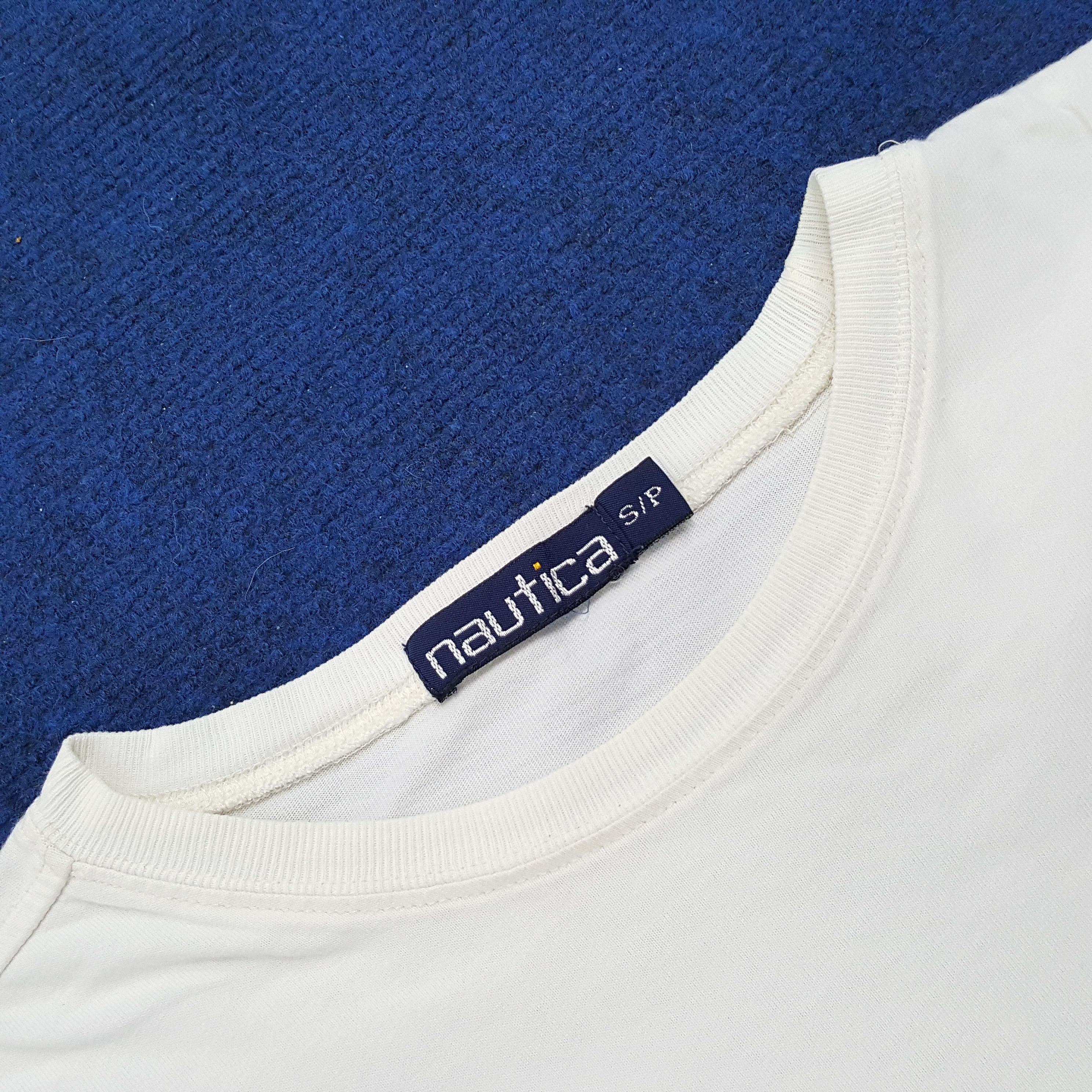 Nautica × Vintage Vintage NAUTICA Windward Sailing Surf Style T-shirt Size US L / EU 52-54 / 3 - 6 Thumbnail