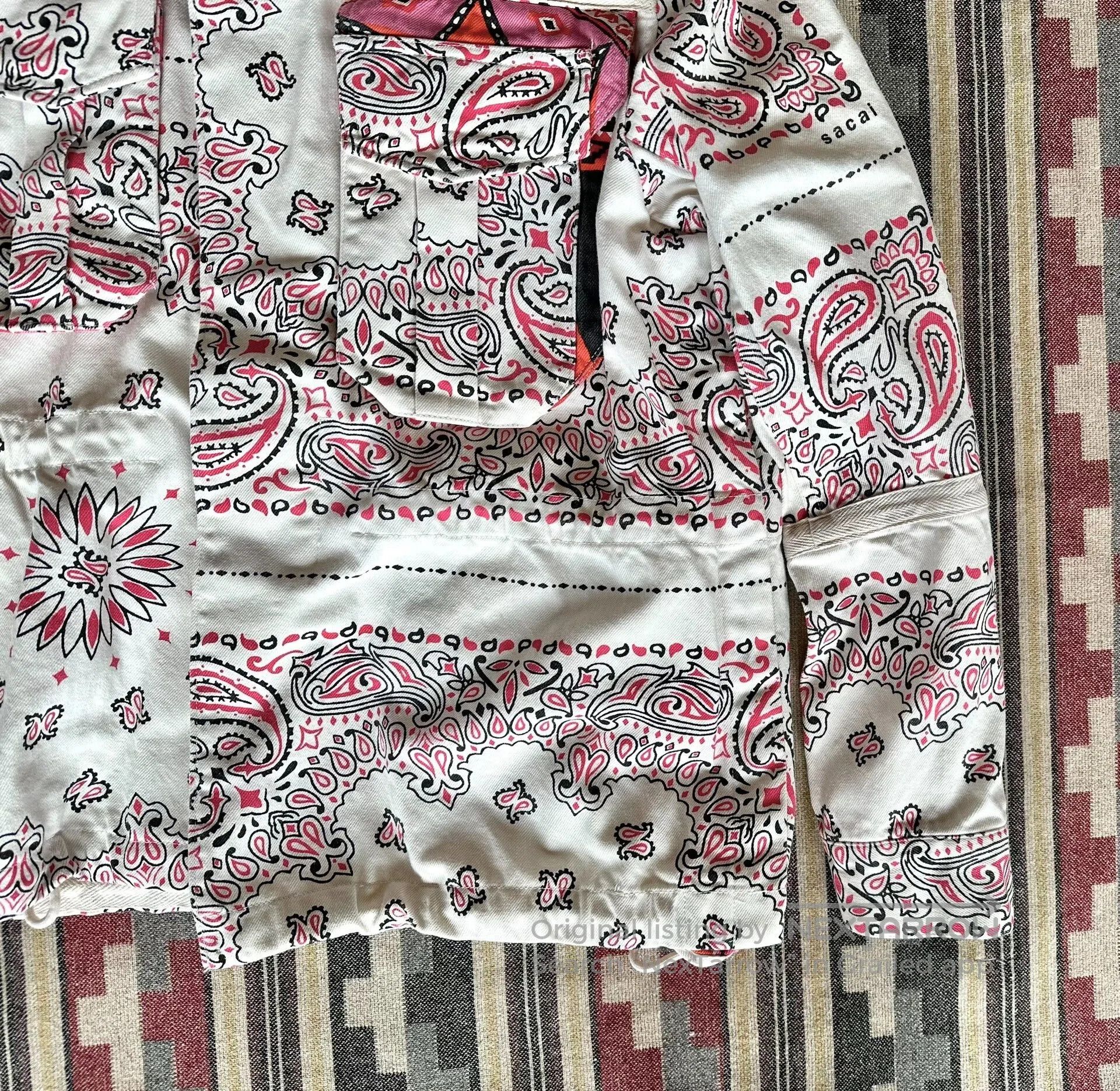 Sacai Sacai Bandana Print Blouson Jacket. Size US L / EU 52-54 / 3 - 4 Thumbnail