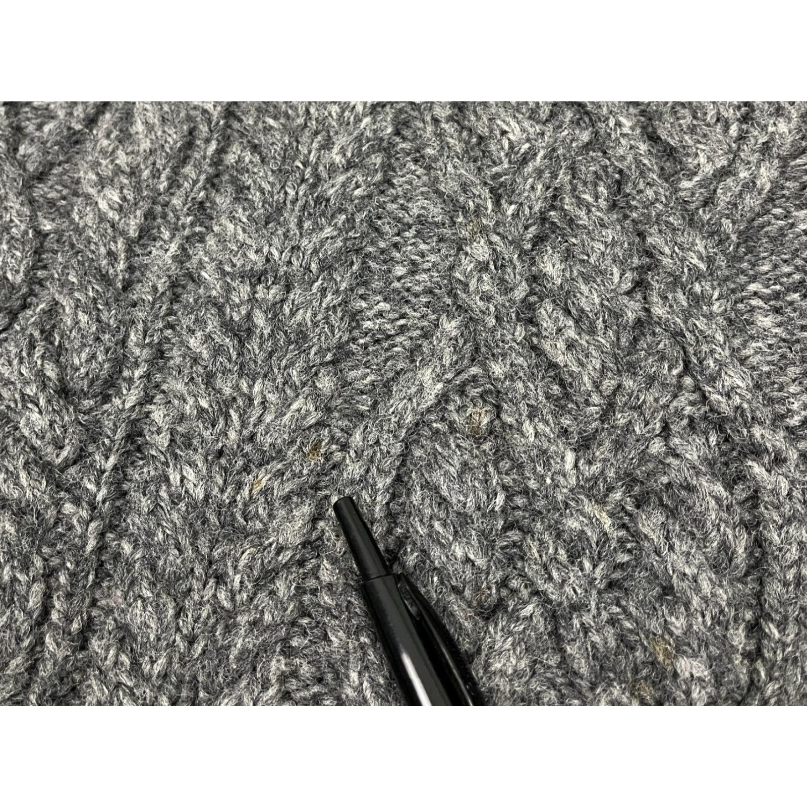 Abercrombie & Fitch VTG Abercrombie & Fitch Wool Sweater Adult Mens M Gray Cable Knit Crew Jumper Size US M / EU 48-50 / 2 - 7 Thumbnail