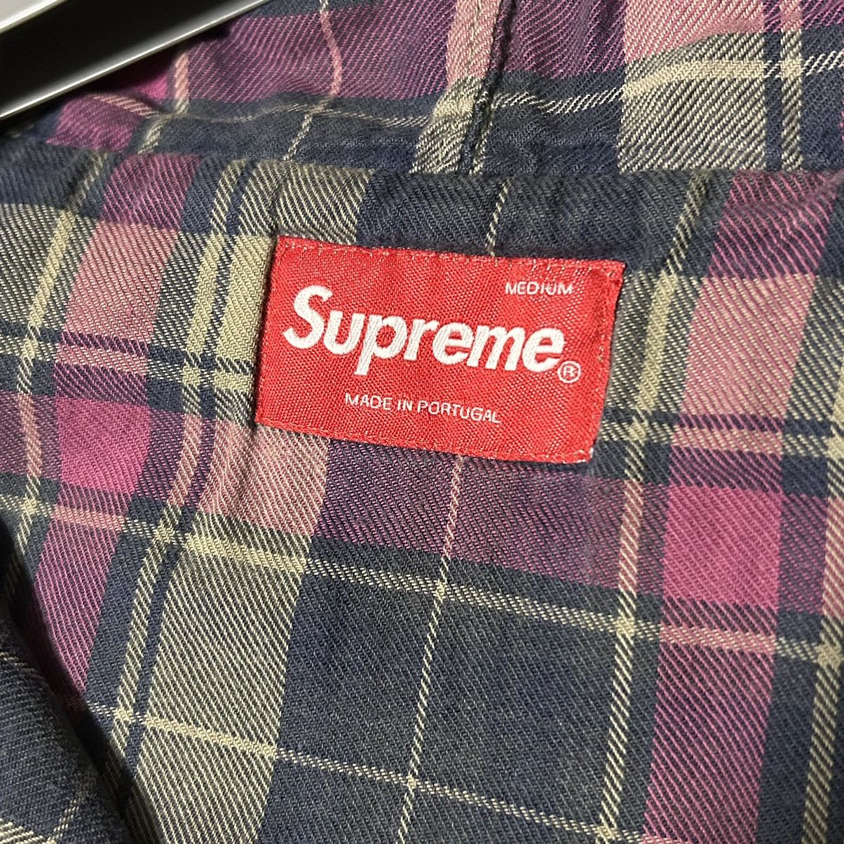 Supreme SUPREME BLEACHED ZIP UP SWEATSHIRT HOODIE Size US M / EU 48-50 / 2 - 4 Thumbnail