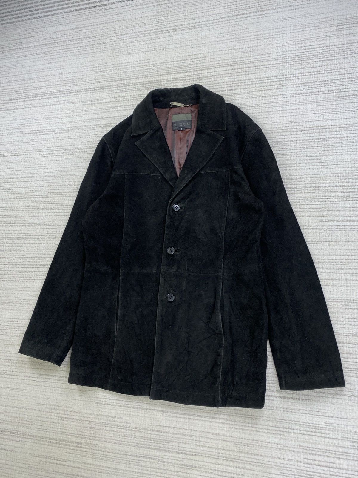 Yasuyuki Ishii 🔥Vintage Ficce Uomo Yasuyuki Ishii Leather Jacket Size US M / EU 48-50 / 2 - 4 Thumbnail