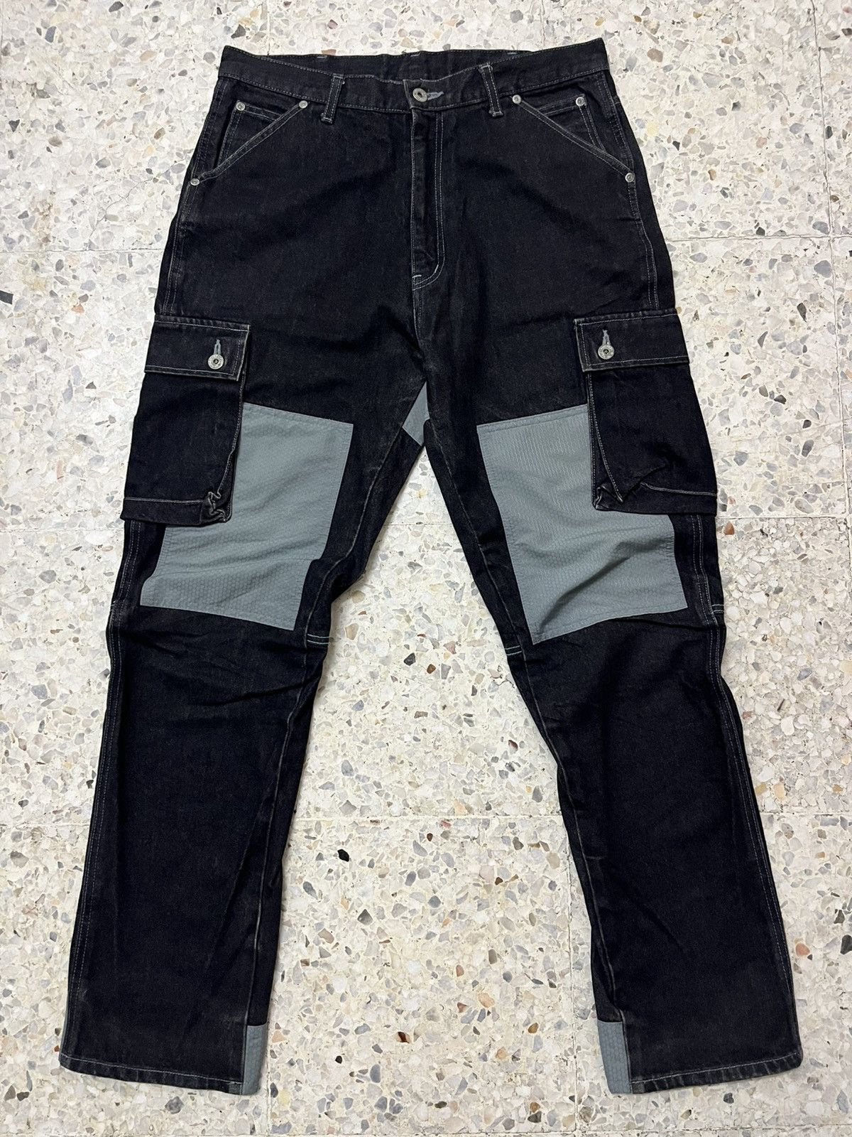 Engineered Garments RARE Japanese Archival Rocstar x Realmad Hectic Double Knee Size US 33 - 1 Thumbnail