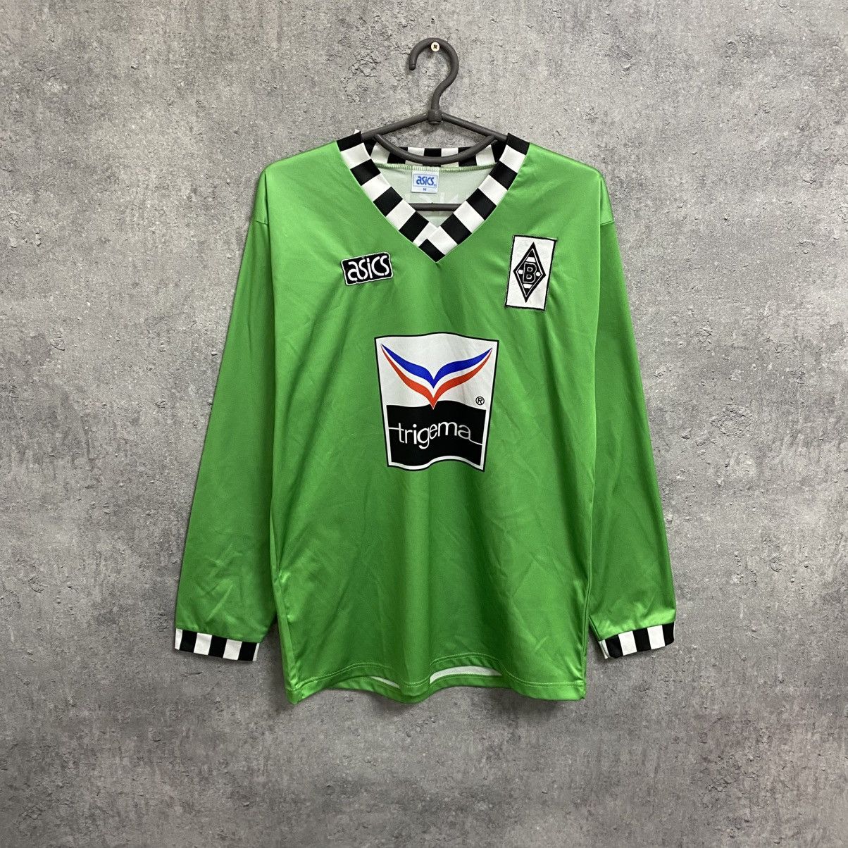 Asics 92/94 Borussia Mönchengladbach Asics Away Shirt Long Sleeve Size US M / EU 48-50 / 2 - 1 Thumbnail