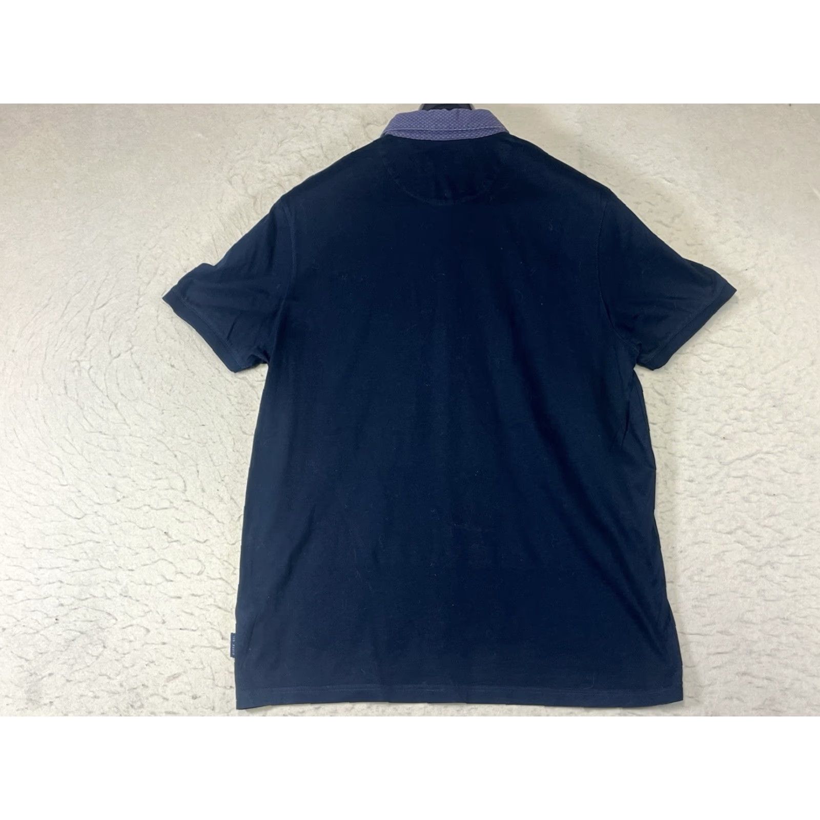 Ted Baker Ted Baker London Polo Shirt Navy Blue Pocket Slim S/M Men Regular 100% Cotton Brand Ted Baker London Polo Shirt Size US S / EU 44-46 / 1 - 2 Thumbnail