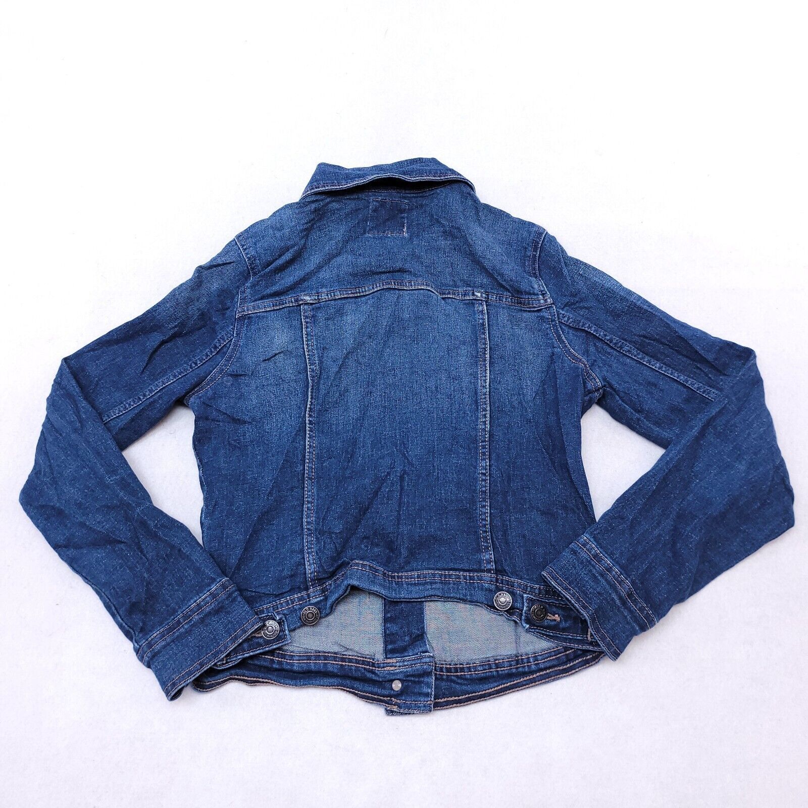Old Navy Old Navy Button Up Jean Jacket Womens Size Small S Blue Size S / US 4 / IT 40 - 10 Thumbnail