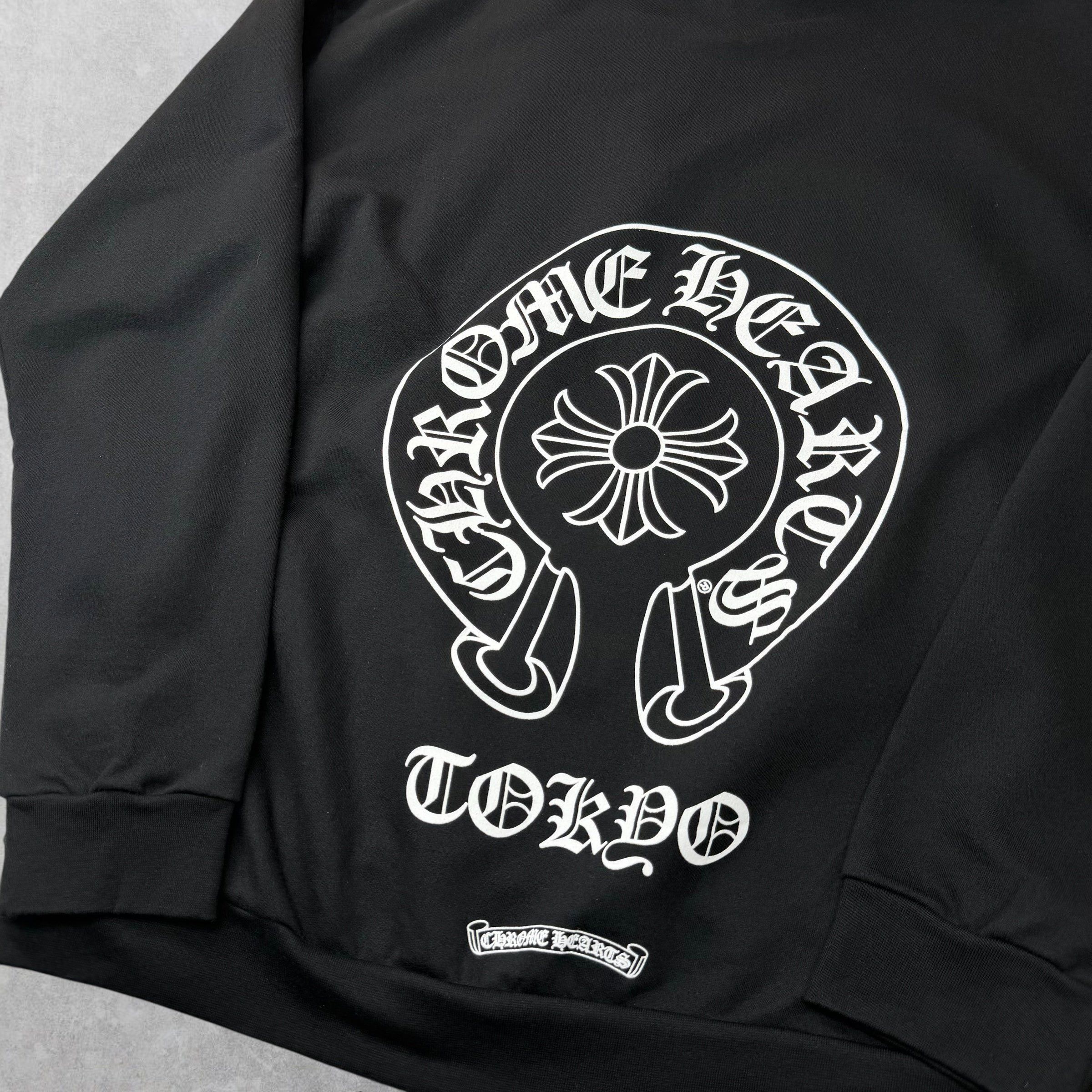 Chrome Hearts Chrome Hearts Tokyo Exclusive Hoodie Black XXL Size US XXL / EU 58 / 5 - 4 Thumbnail