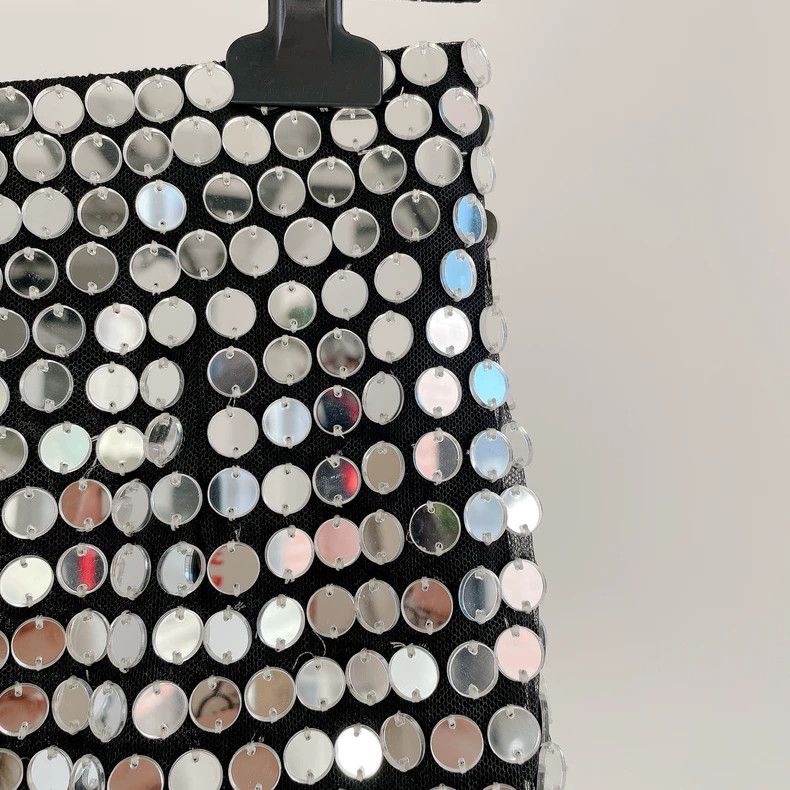 Dior Dior Sequined skirt Size 25" / US 0 / IT 36 - 3 Thumbnail