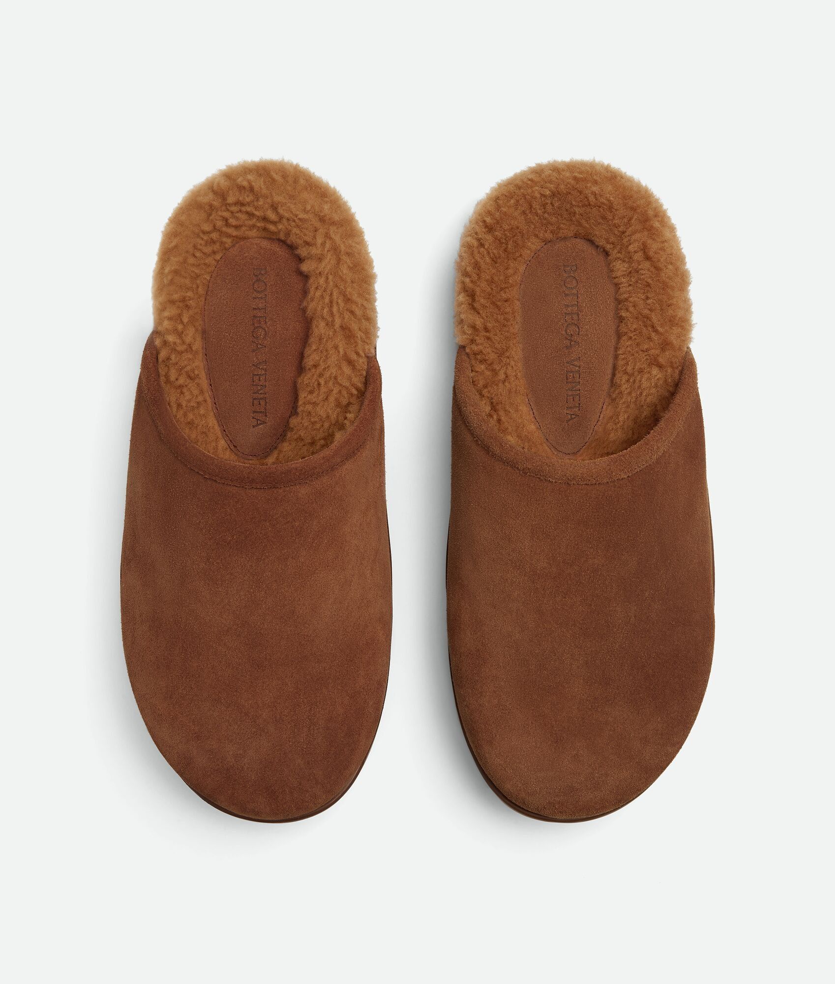 Bottega Veneta o1s1rm1025 Snap Slippers Mules in Brown Size US 8 / IT 38 - 4 Thumbnail