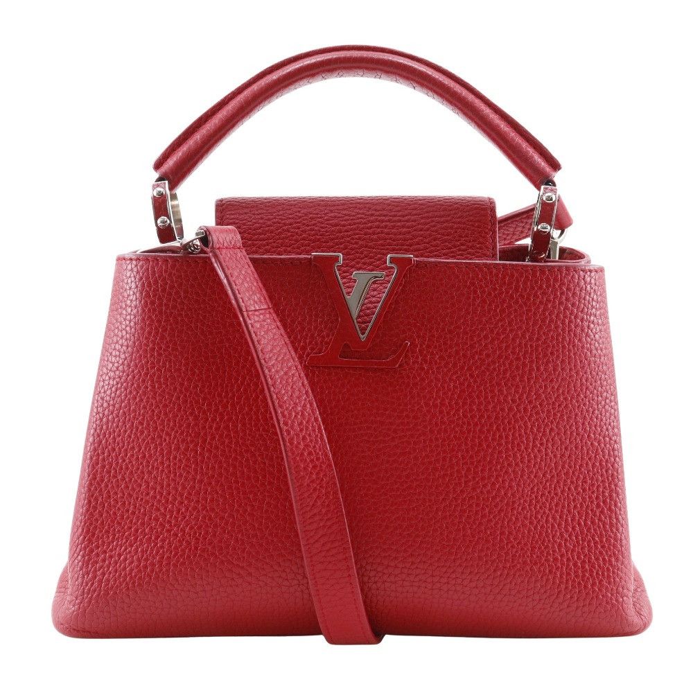 Louis Vuitton Louis Vuitton Louis Vuitton Capucines BB Taurillon 2way bag Leather Handbag M94754 DUTY FREE for USA Size ONE SIZE - 1 Thumbnail