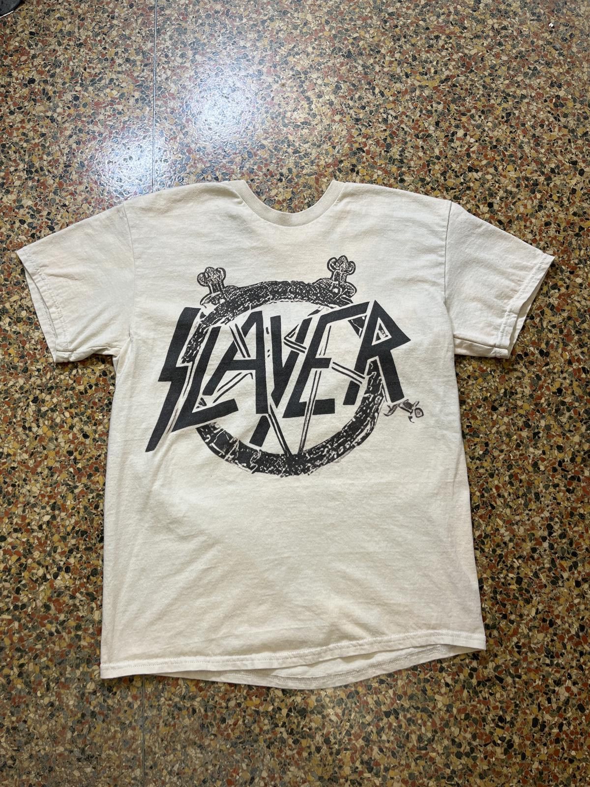 Other Slayer Preowned Medium Band T-shirt Size US M / EU 48-50 / 2 - 2 Thumbnail