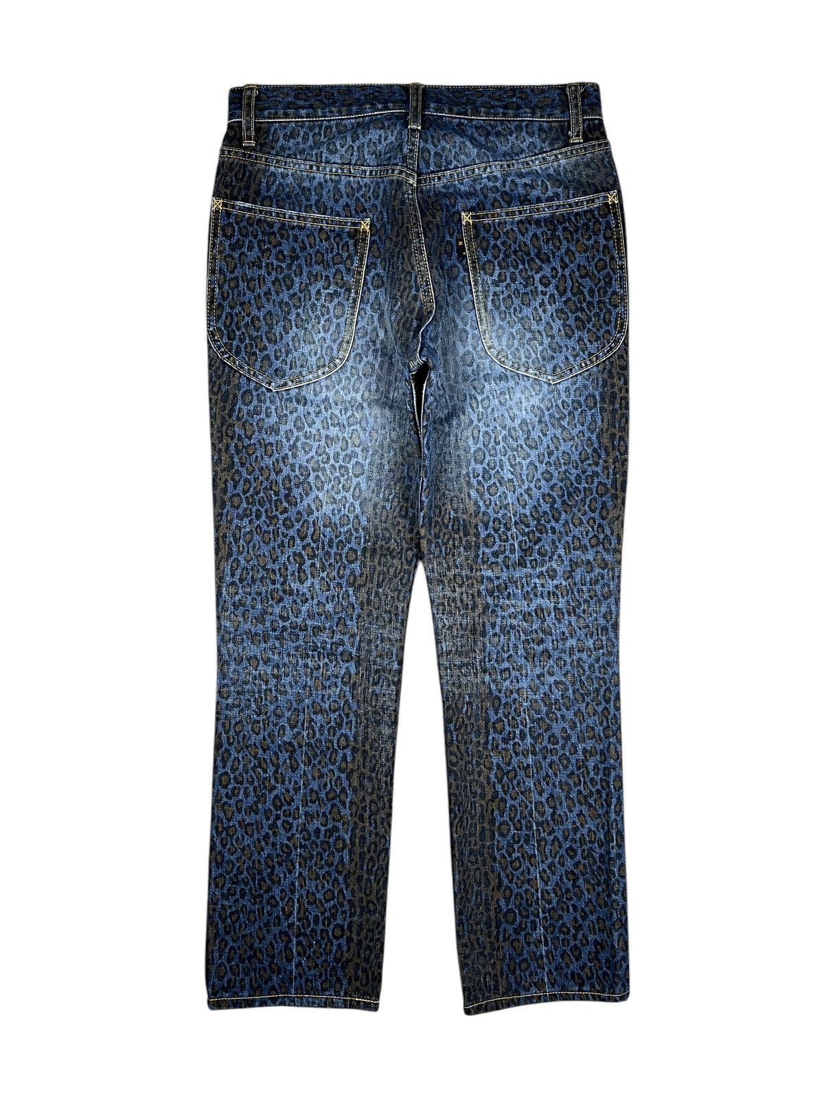 Needles × Nepenthes Nepenthes Leopard Print Denim Size US 30 / EU 46 - 2 Thumbnail