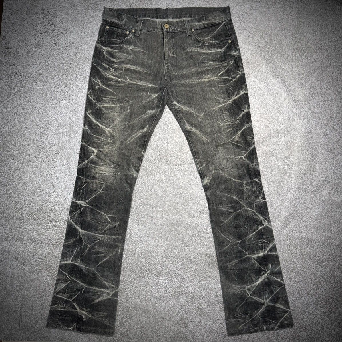 Tornado Mart Tornado Mart flare denim jeans Size US 34 / EU 50 - 2 Thumbnail