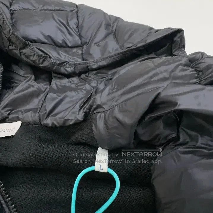 Moncler Moncler Padded Wool Down Hooded Zip Cardigan. Size US L / EU 52-54 / 3 - 2 Thumbnail