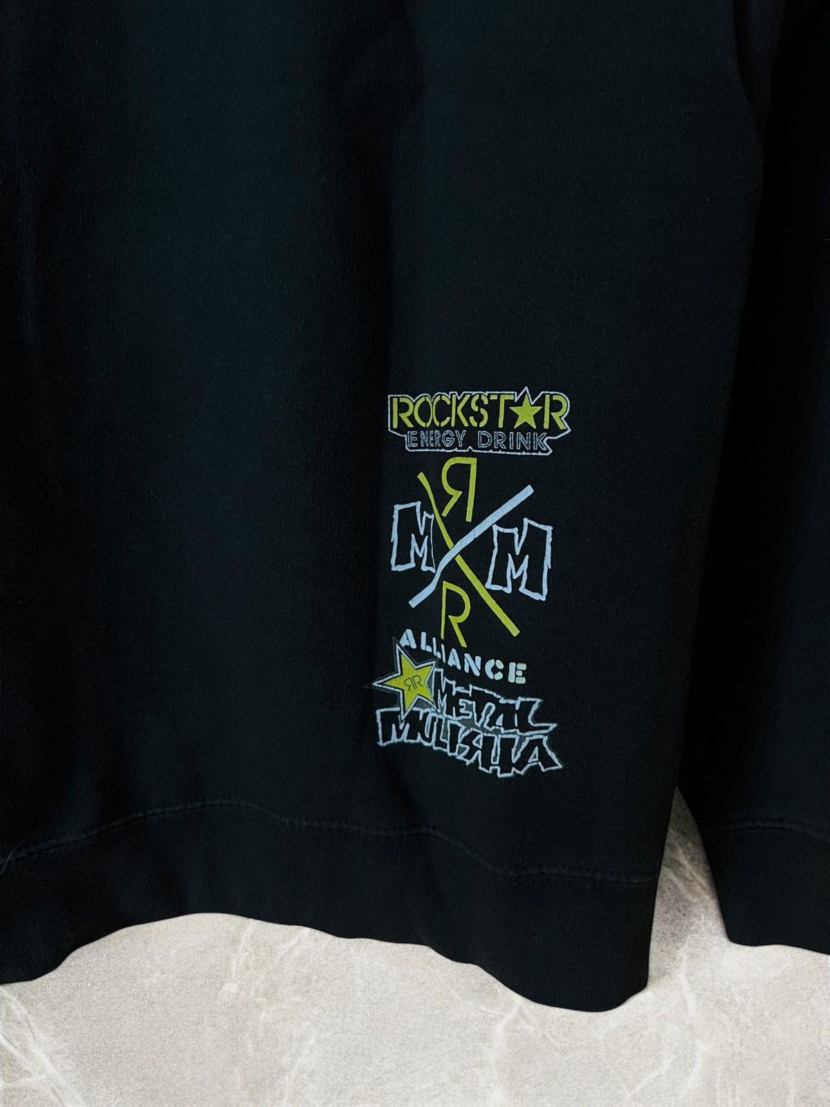 Band Tees × Metal Mulisha × Vintage METAL MULISHA ROCKSTAR Energy Tour vintage Hoodie 00s band Size US L / EU 52-54 / 3 - 8 Thumbnail