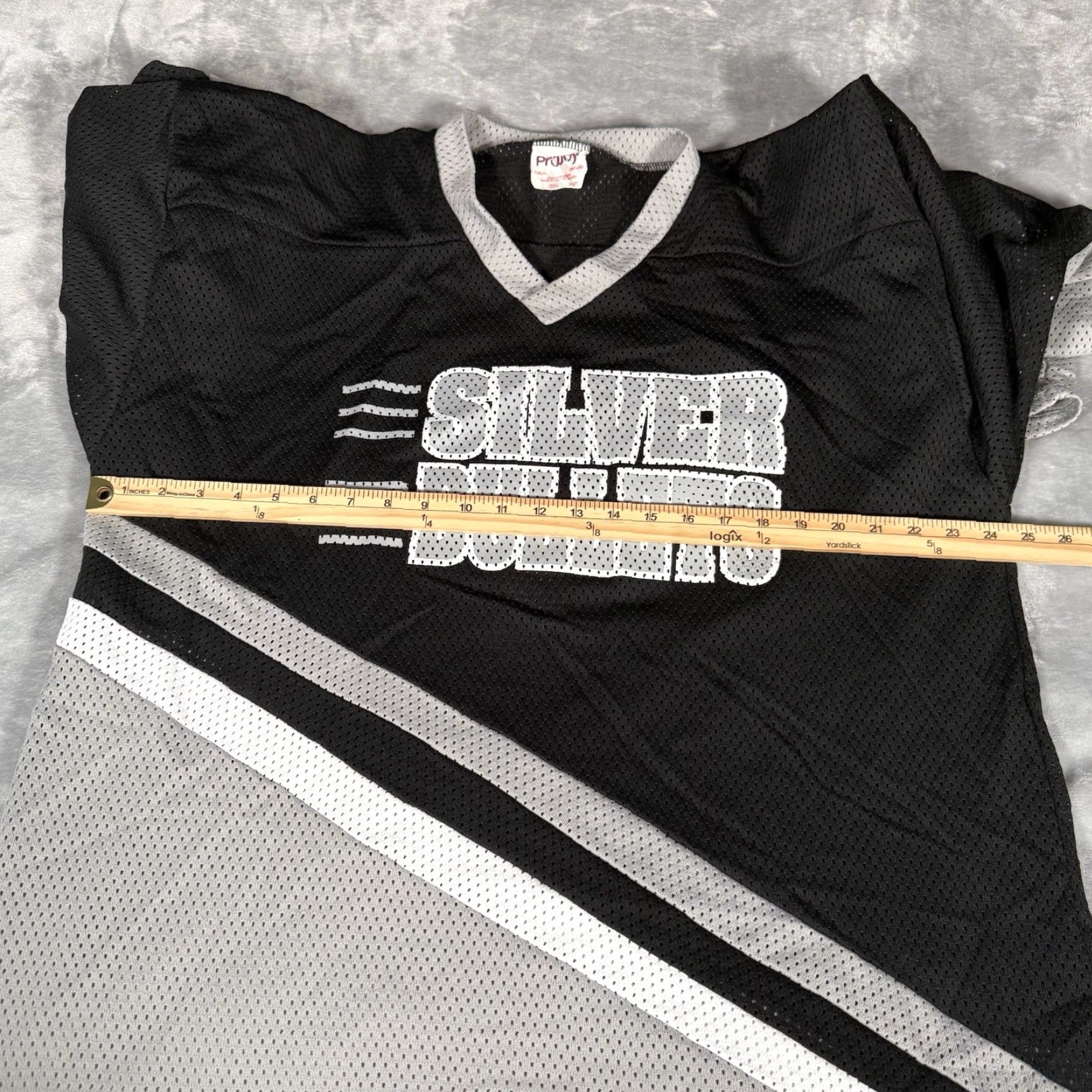 Vintage VINTAGE Silver Bullets Hockey Jersey Mens XL ProJoy Made In Canada Black Size US XL / EU 56 / 4 - 6 Thumbnail