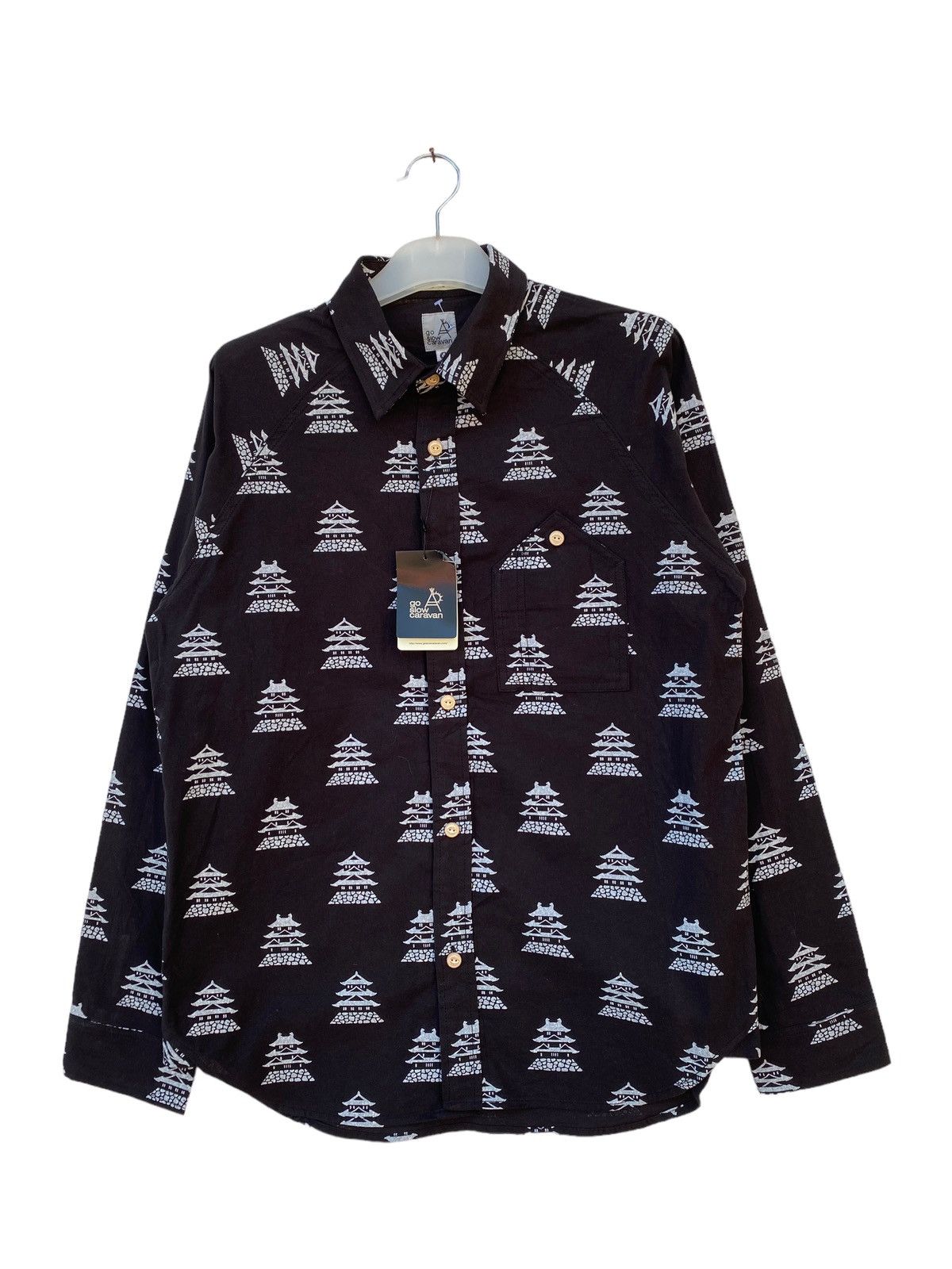 go slow caravan Go Slow Caravan All Over Print Button Up Size US L / EU 52-54 / 3 - 1 Thumbnail